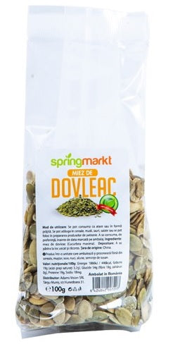 Miez de dovleac 100gr - Springmarkt