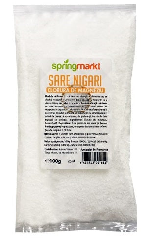 Sare nigari (clorura de magneziu) 100gr - Springmarkt