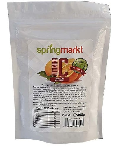 Vitamina c 300gr(acid ascorbic) - Springmarkt