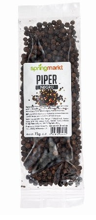 Piper negru boabe 75gr - Springmarkt