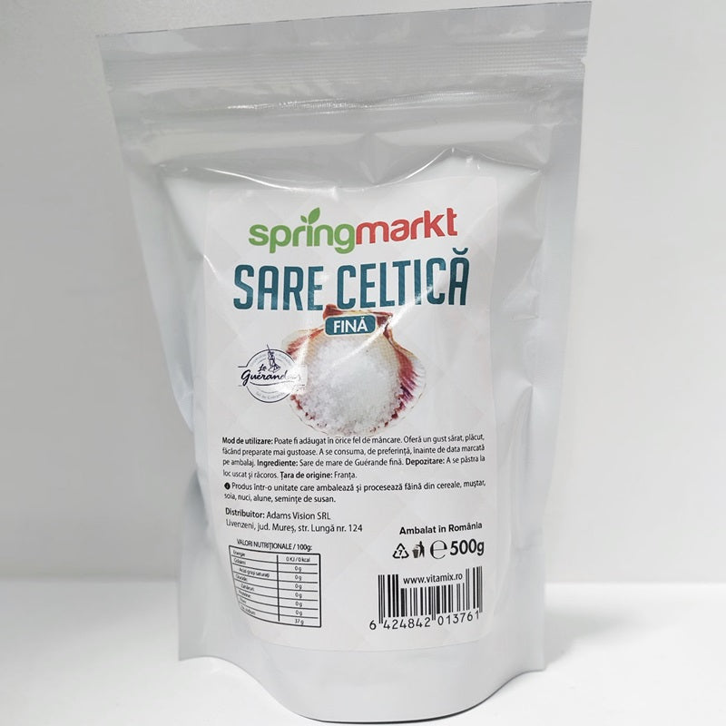 Sare celtica fina 500gr - Springmarkt