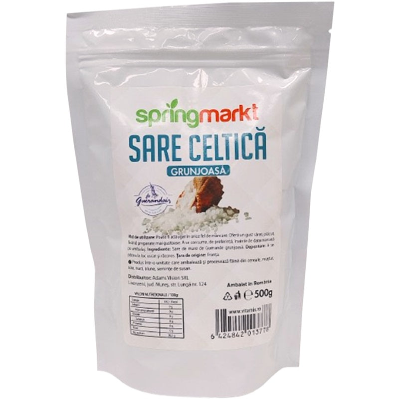 Sare celtica grunjoasa 500gr - Springmarkt