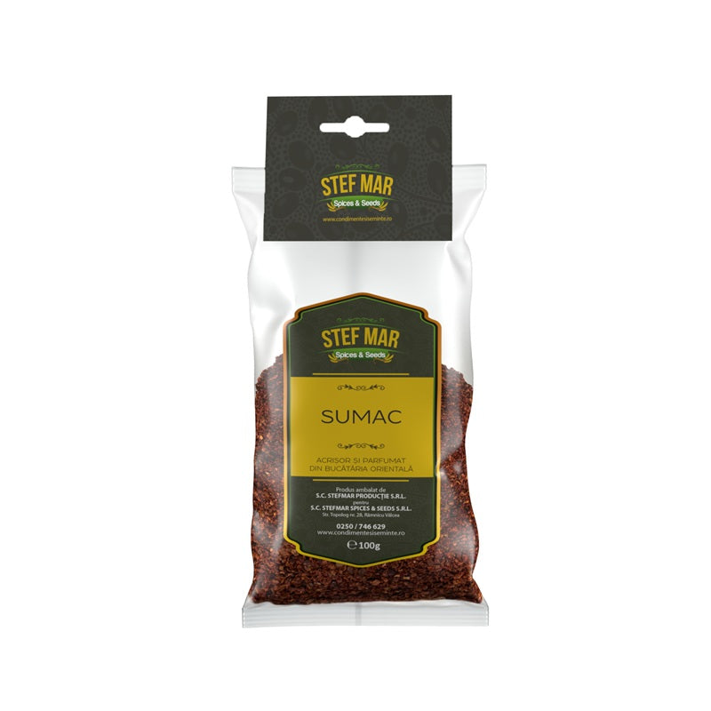 Sumac (100 g) – Stef Mar - Sumac măcinat