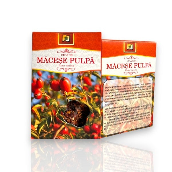 Ceai de macese pulpa 50gr - Stef Mar