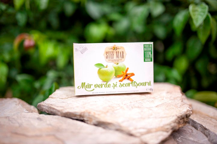 Ceai de mar verde si scortisoara premium 2gr*20dz - Stef Mar