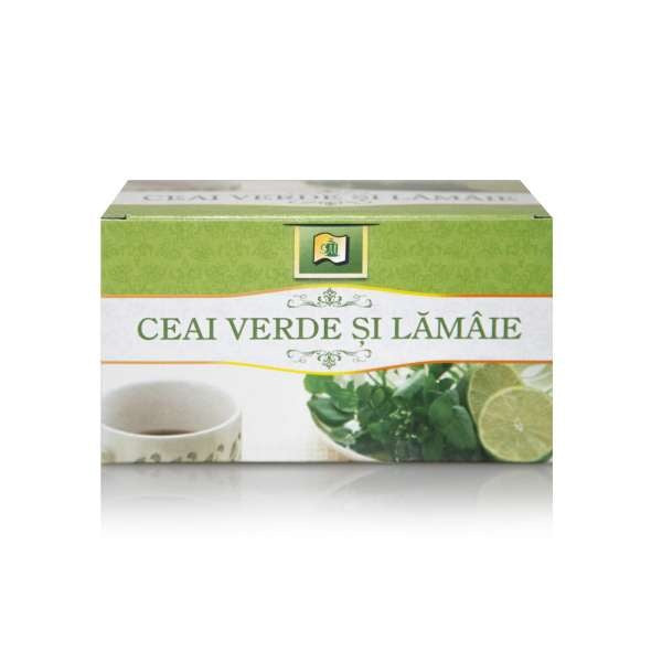 Ceai verde si lamaie 2gr*20dz - Stef Mar
