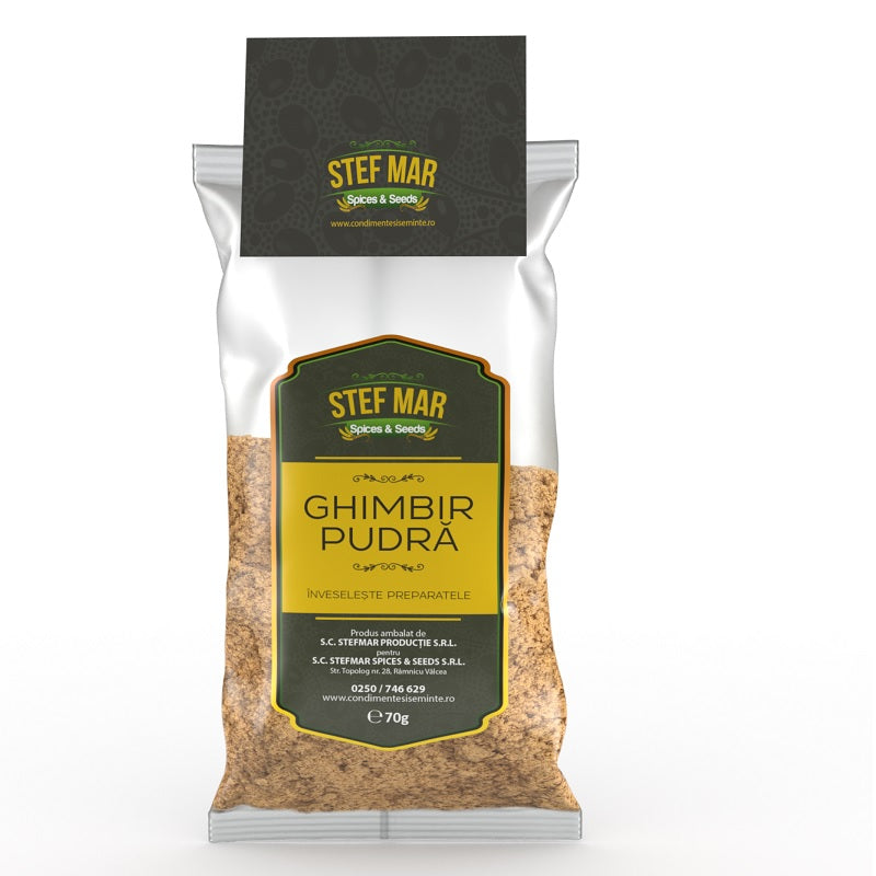 Ghimbir pudra 70gr - Stef Mar Ss