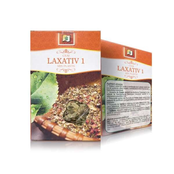 Ceai laxativ 1 50gr - Stef Mar