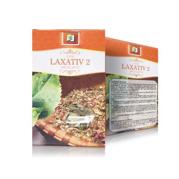 Ceai laxativ 2 50gr - Stef Mar