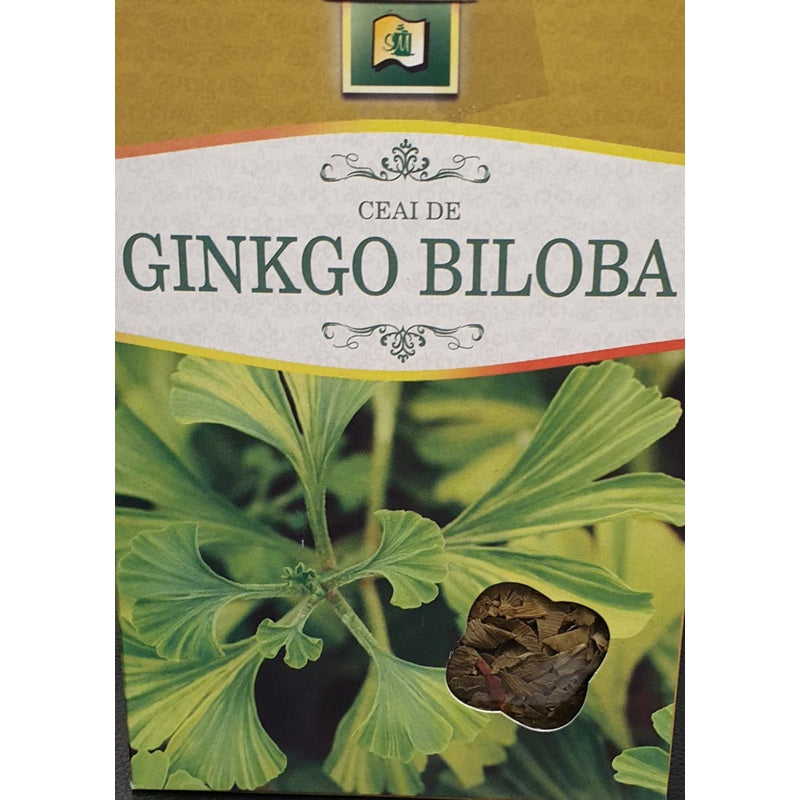 Ceai de ginkgo biloba 50gr - Stef Mar