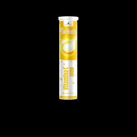 Sun Health Vitamina C 1000, 20 comprimate efervescente-SUNM.00161