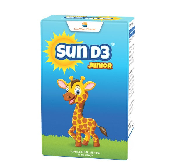 Sun d3 junior picaturi 10ml - Sunwave Pharma