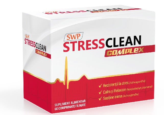 Stressclean Complex, 60 comprimate filmate-SUNM.00275