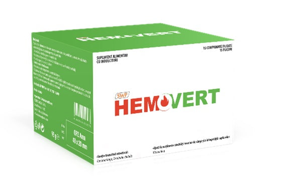 Hemovert 15cpr/15dz - Sunwave Pharma