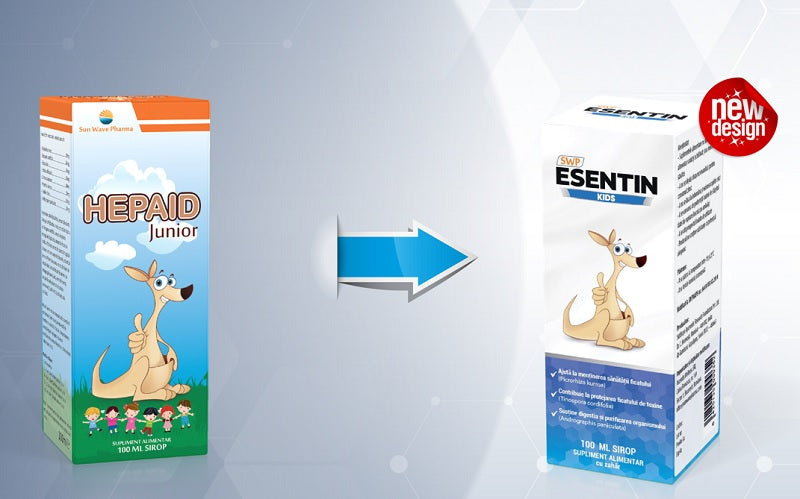 Esentin kids sirop 100ml - Sunwave Pharma