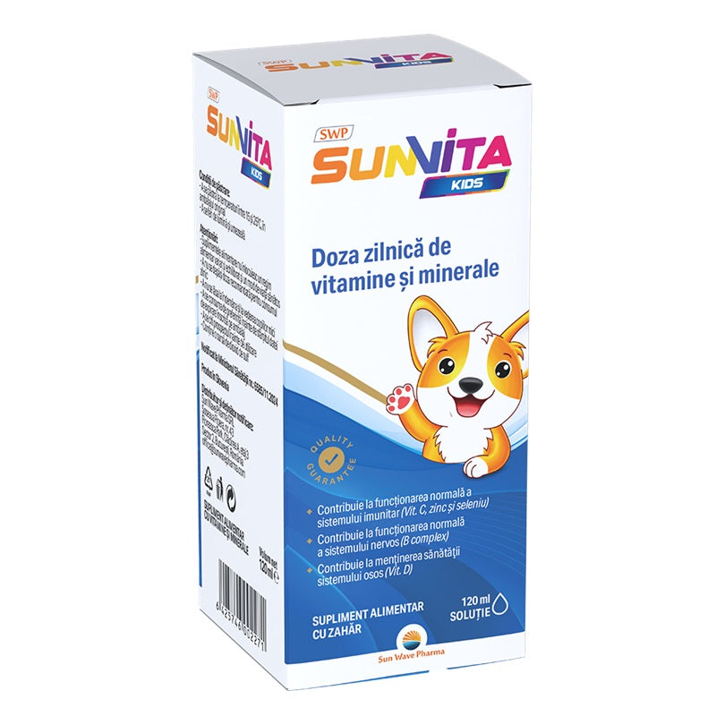 Sunvita kids solutie 120ml - Sunwave Pharma
