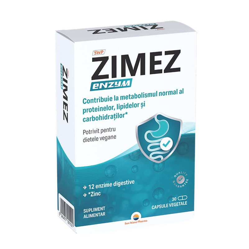 Zimez enzym 30cps vegetale - Sunwave Pharma