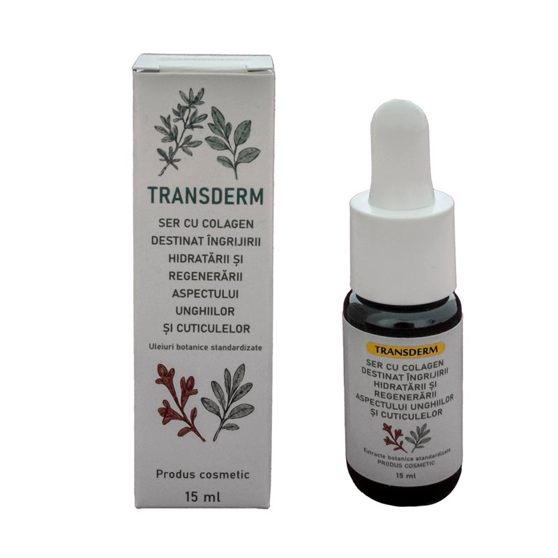Ser Transderm cu colagen pentru unghii si cuticule, 15ml - Synco Deal