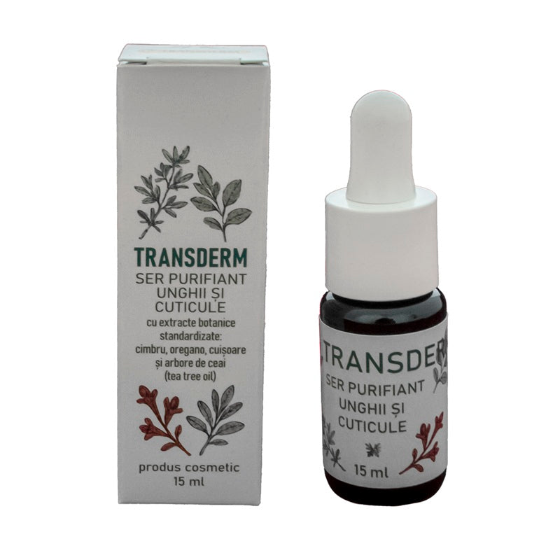 Ser Transderm purifiant pentru unghii si cuticule, 15ml - Synco Deal
