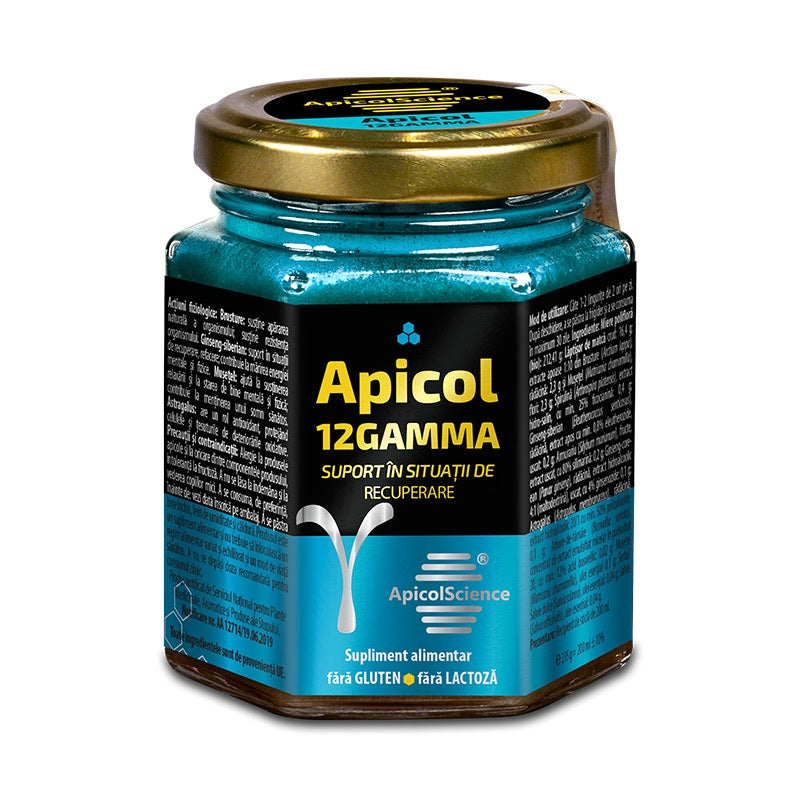 Apicol 12 Gamma miere albastra 200ml ApicolScience - Synergy Plant Products S.R.L