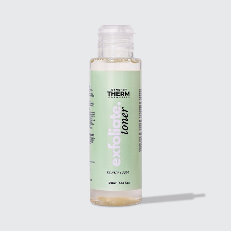 Exfoliate mini toner apa 100ml - Synergy Therm