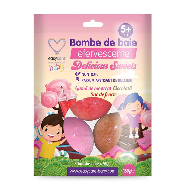 Bombe de baie eff copii delicious sweets 3*50gr - Taizhou Huangyhan Honghan  Industry And Trade.,Ltd