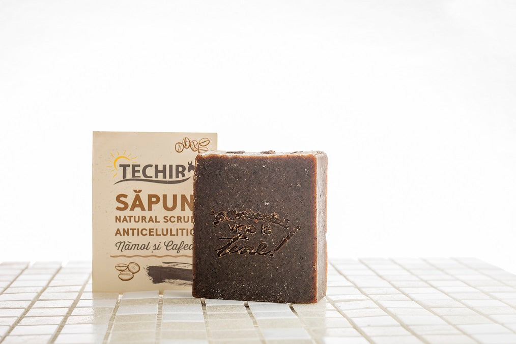 Sapun scrub anticelulitic 120gr+/-10gr - Techir