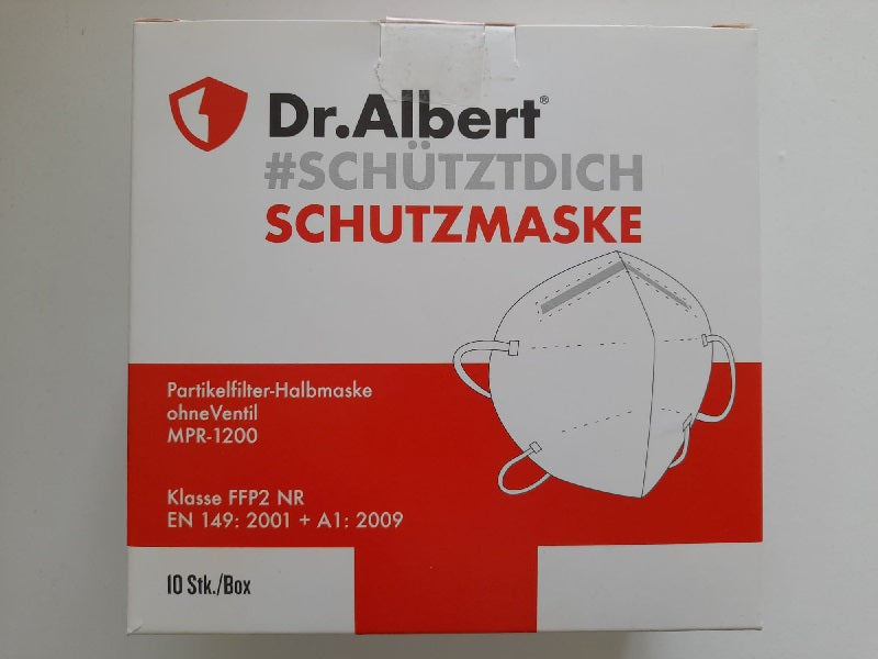 Masca de protectie ffp2 fara valva alb - Techtex Srl