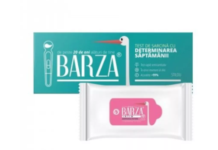 Barza test de sarcina pe sapt.+ serv.umede pch - Blue Cross