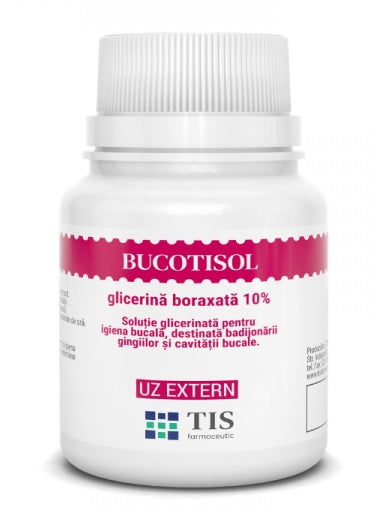 Bucotisol (glicerina borax) 25ml - Tis Farmaceutic