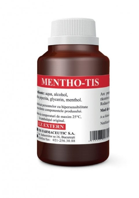 Lotiune mentolata (menthotis) 1%  100ml - Tis Farmaceutic