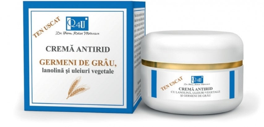 Crema antirid cu germeni grau 50ml - Tis Farmaceutic