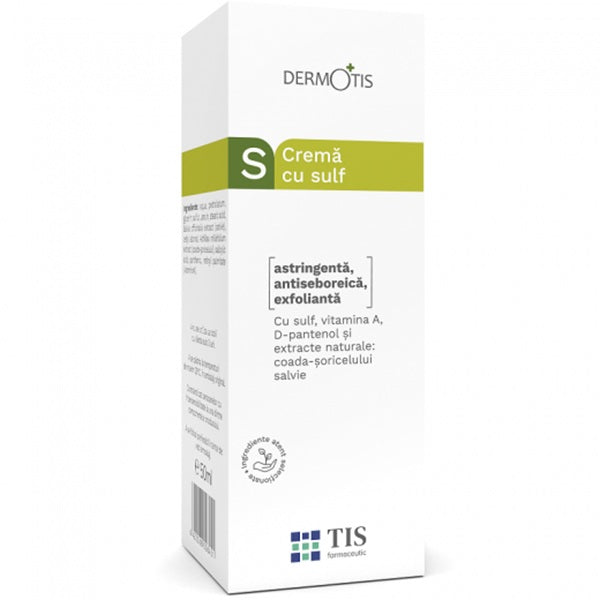 Dermotis crema sulf 50ml - Tis Farmaceutic