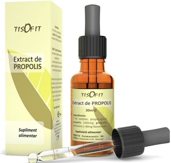 Extract de propolis fara alcool 30ml - Tis Farmaceutic