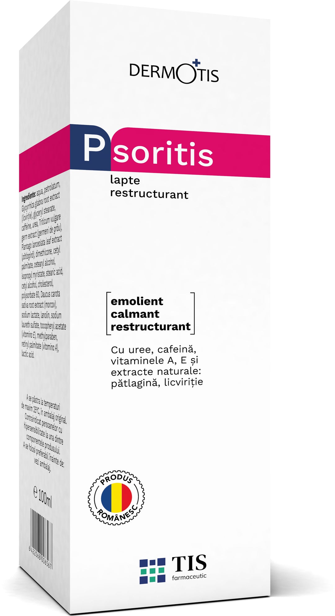 Psoritis lapte restructurant 100ml - Tis Farmaceutic