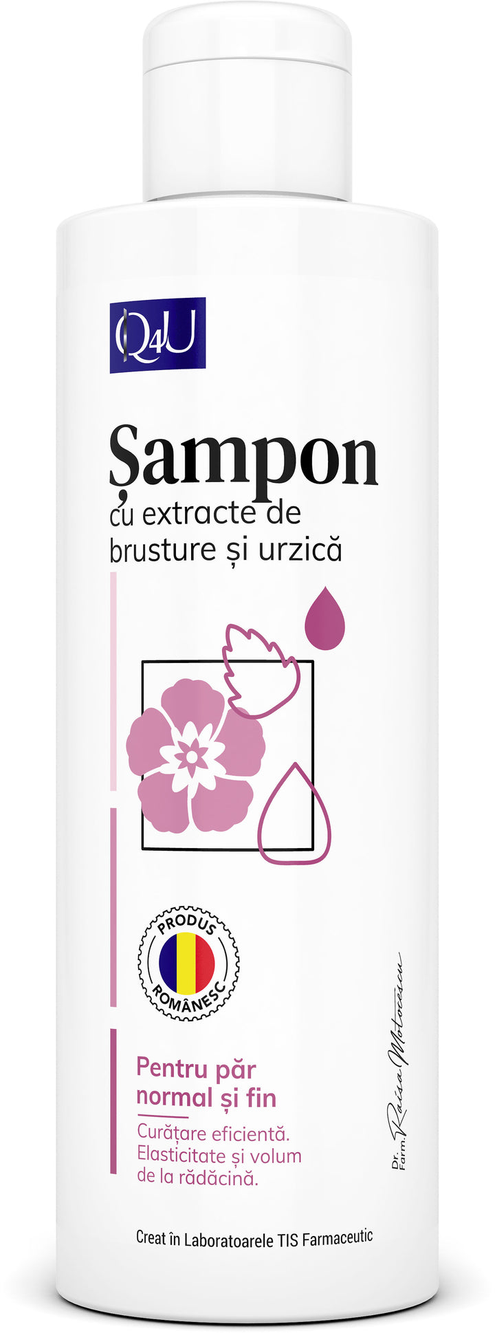 Sampon cu brusture+urzica 250ml - Tis Farmaceutic
