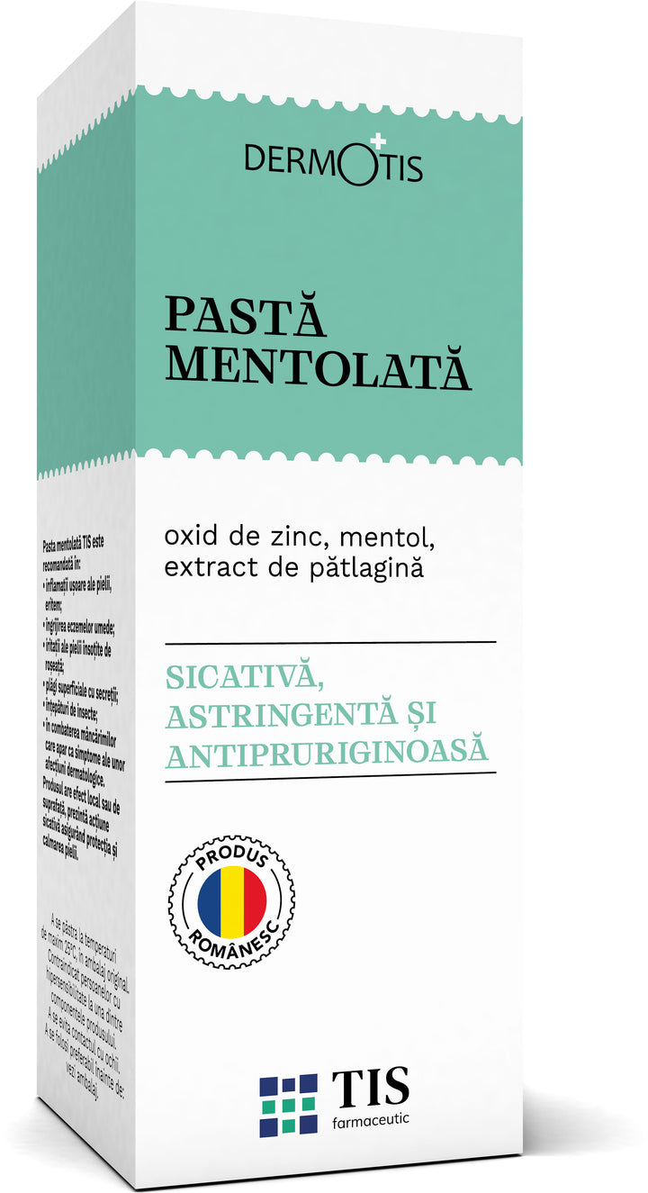 Dermotis pasta mentolata 50ml - Tis Farmaceutic