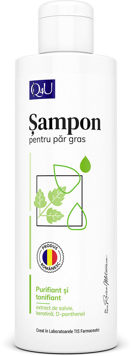 Sampon pentru par gras 250ml - Tis Farmaceutic