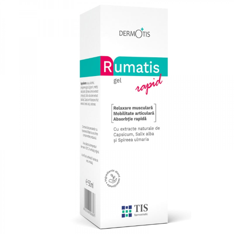 Rumatis gel rapid 50ml - Tis Farmaceutic
