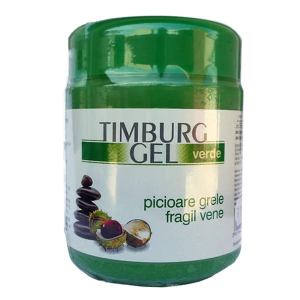 Gel verde picioare grele timburg 500gr - Bingo Spa