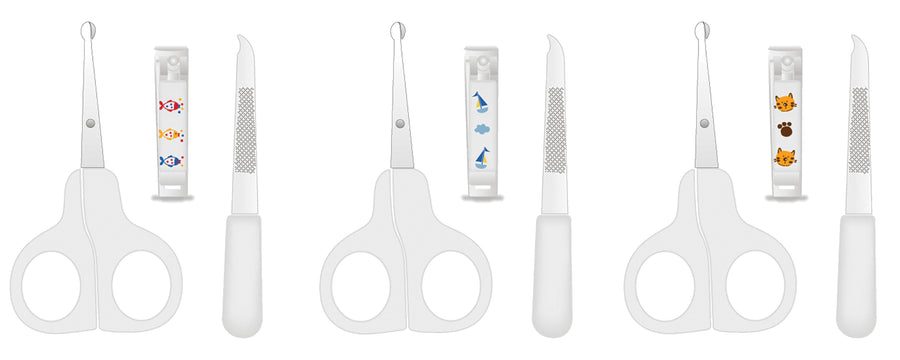 Set de manichiura, 3 piese-TRUE.00001