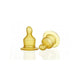 Tetina latex ortodontica debit mic +0luni 2buc/set - Vision Trading