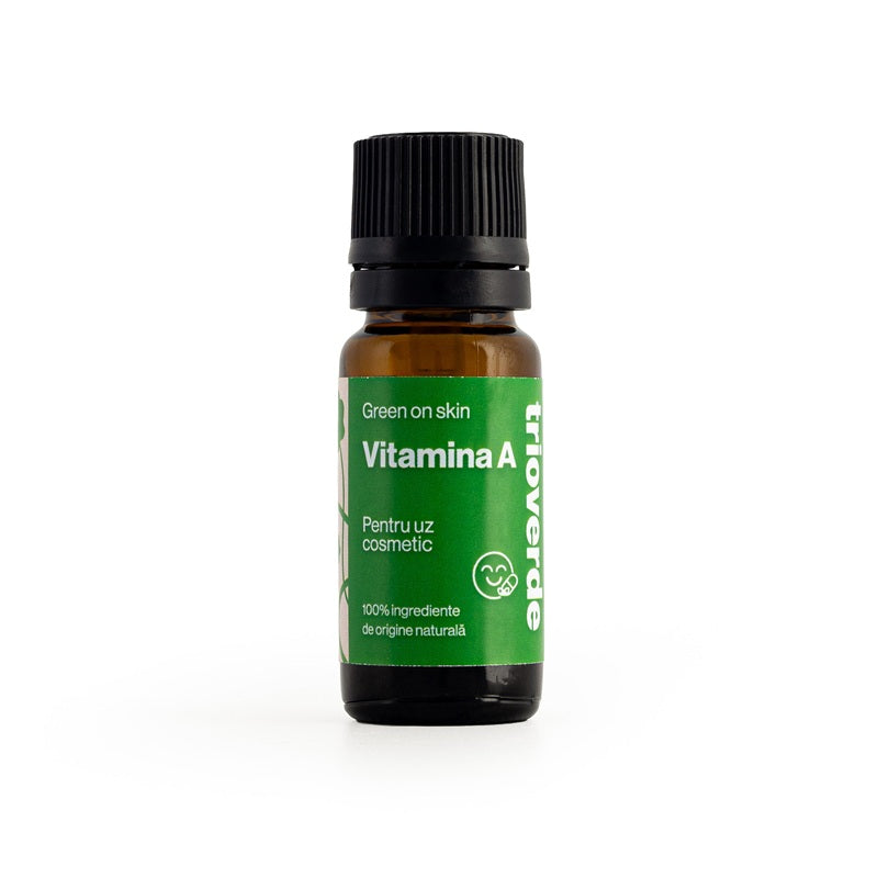 Vitamina A pentru uz cosmetic, 10ml - Trio Verde