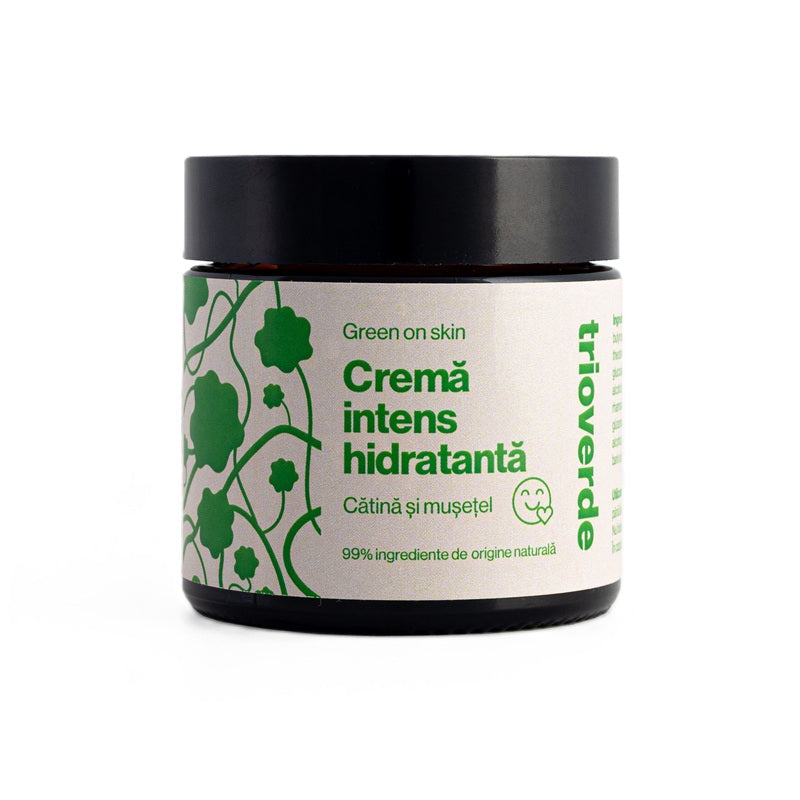 Crema intens hidratanta cu catina si musetel, 60ml - Trio Verde