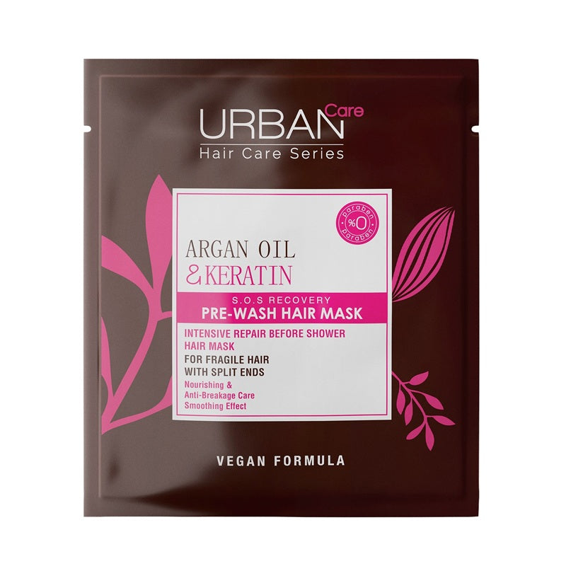 Masca pre-samponare ulei argan keratina 50ml - Urban Care
