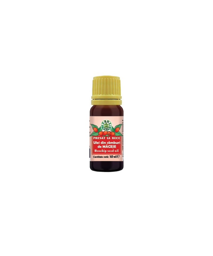 Ulei din samburi macese presat la rece 10ml - Herbavit