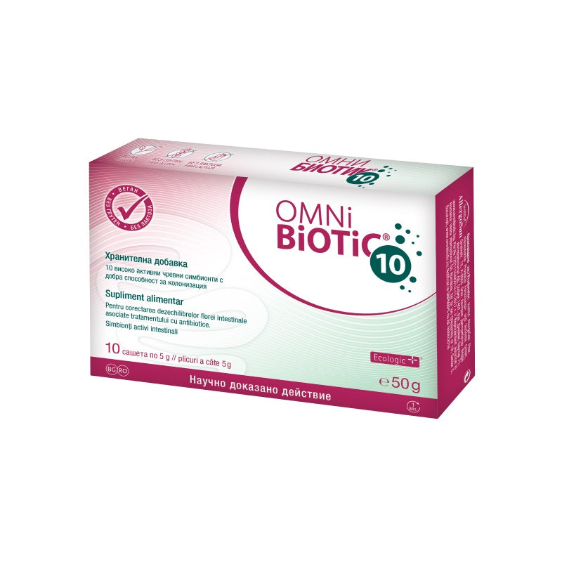 Omni-Biotic 10, 5 gr × 10 dz-VDRA.00019