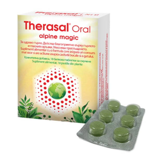 Therasal oral alpine magic 18cpr de supt - Vedra