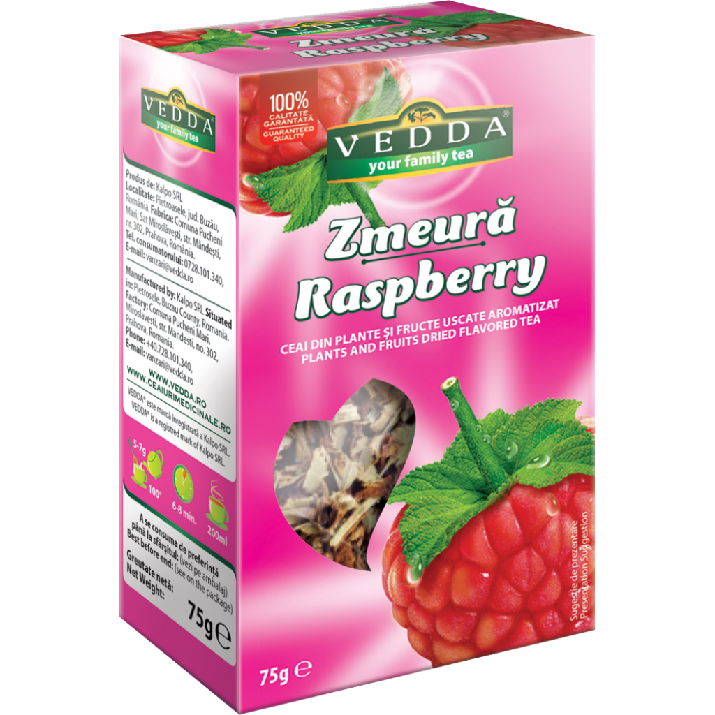 Ceai de zmeura 75gr - Vedda