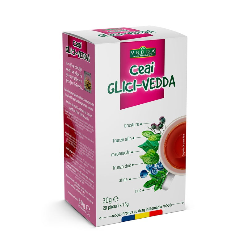Ceai glici 1,5gr*20dz - Vedda